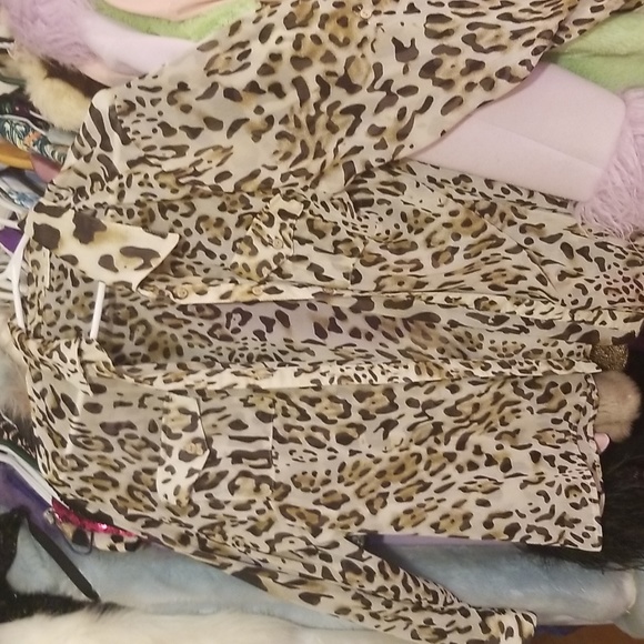 Leopard Print Blouse - Picture 2 of 4
